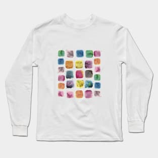 watercolor02 palette Long Sleeve T-Shirt